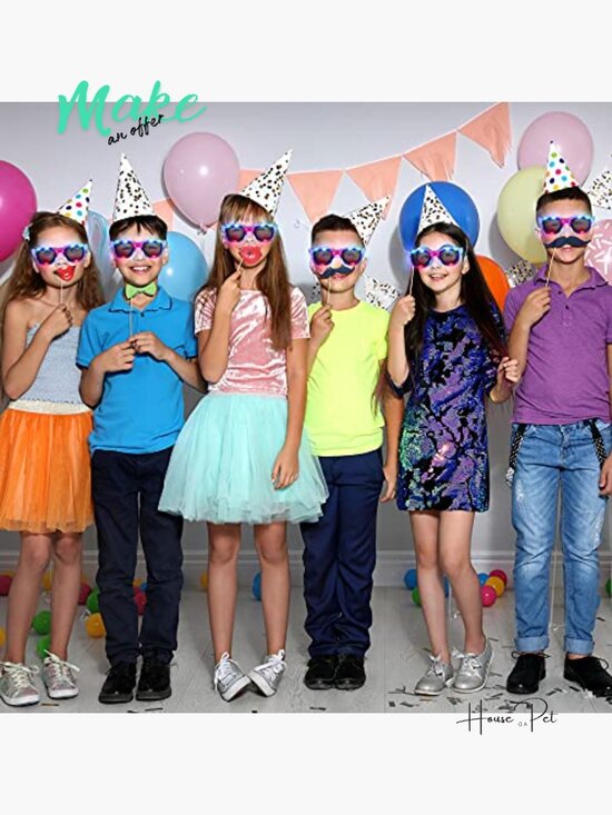 Light Up Retro Sunglasses with 3 Flashing Modes LED Eyewear for Costume Party main image 6